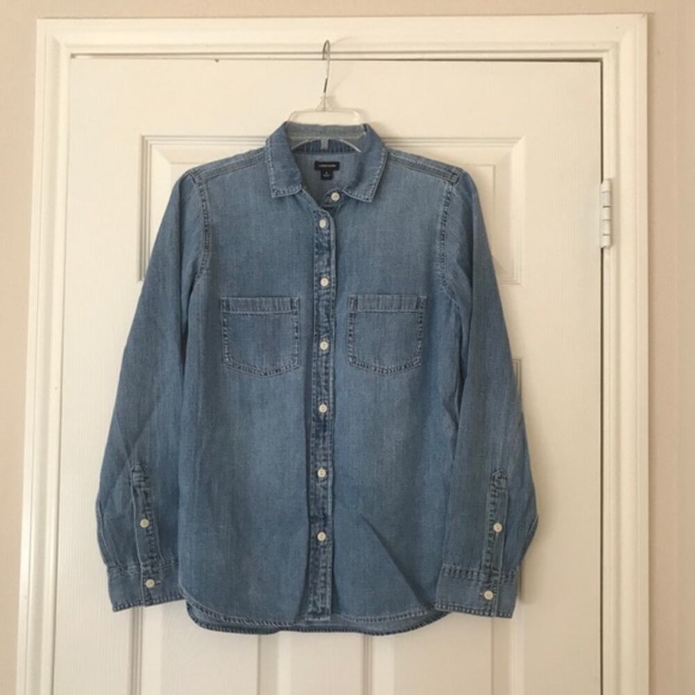 J.Crew 00 Everyday Chambray Shirt - Picture 8 of 9